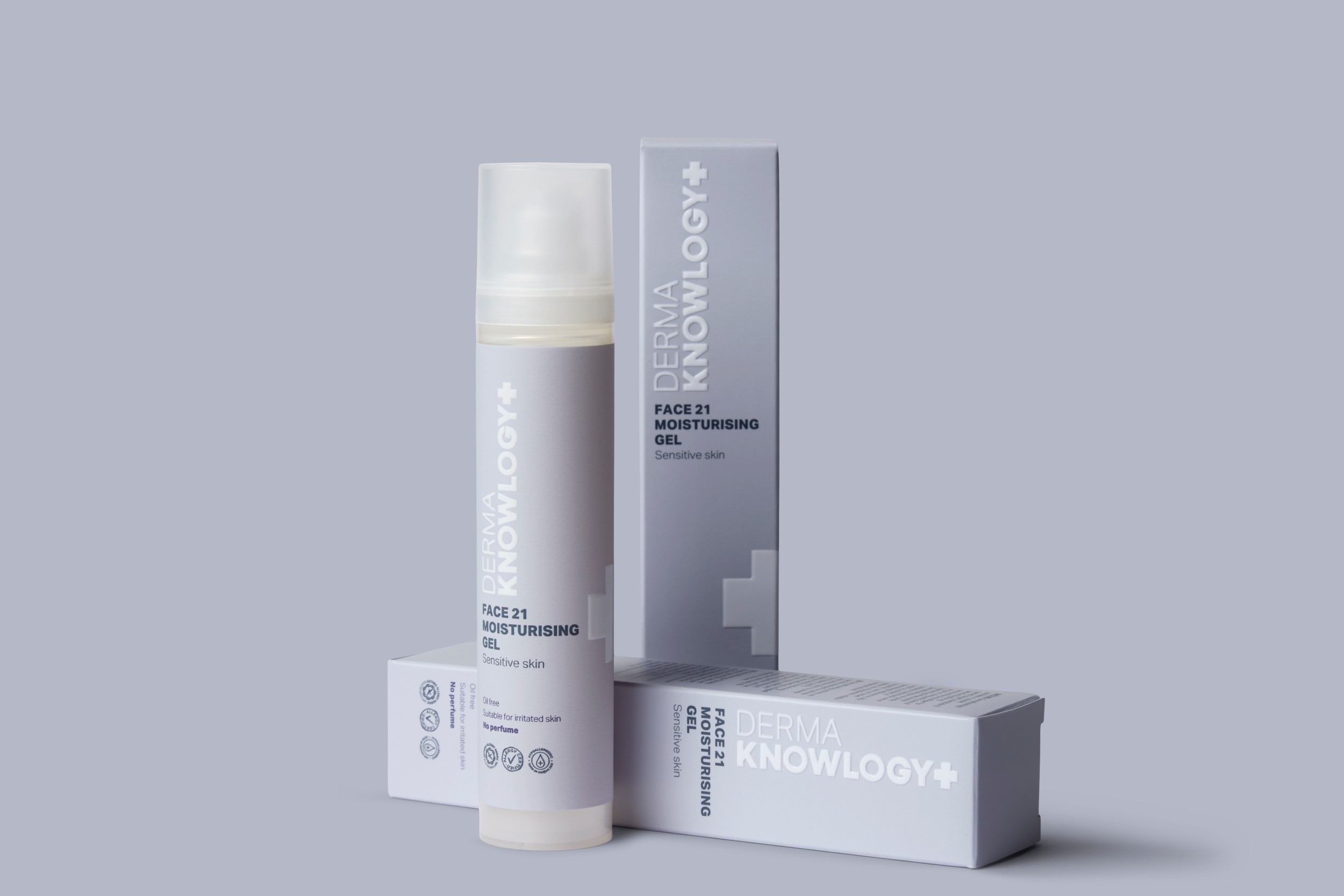 Ansigtscremen Face21, der er velegnet til rosacea.